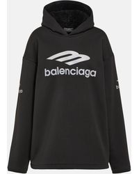 Balenciaga - 3b Sports Icon Technical Hoodie - Lyst