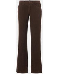 The Row - Gerade Hose Carlyl Aus Baumwoll-Cord - Lyst