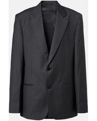 Gucci - Pinstripe Wool Blazer - Lyst