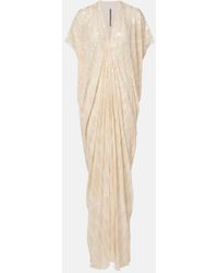 Rick Owens - Lilies Gathered Sequined Tulle Gown - Lyst