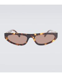 Miu Miu - Gafas de sol cat-eye con logo - Lyst