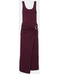 Jonathan Simkhai - Genne Gathered Midi Dress - Lyst