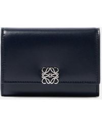 Loewe - Portefeuille Anagram Puffer En Cuir - Lyst