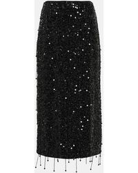 Jonathan Simkhai - Gisele Midi Skirt - Lyst