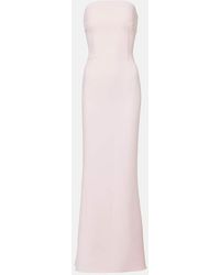 Safiyaa - Sofie Embellished Crepe Bustier Gown - Lyst