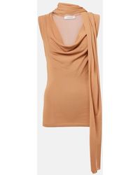 AYA MUSE - Draped Scarf-Detail Top - Lyst