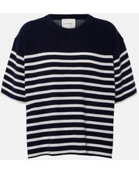 Lisa Yang - T-Shirt Cila Aus Kaschmir - Lyst