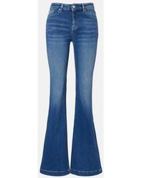 AG Jeans - Tropea High-Rise Flare Jeans - Lyst