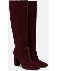 Gianvito Rossi - Botas Altas Glen 85 De Ante - Lyst