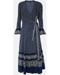 Polo Ralph Lauren - Floral Harlow Midi Dress - Lyst