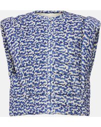 Isabel Marant - Aziela Quilted Padded Gilet - Lyst
