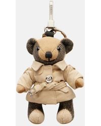 Burberry - Thomas Bear Cashmere Bag Charm - Lyst