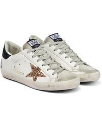Golden Goose Superstar Leather Trainers - White