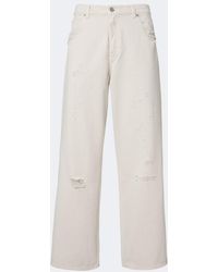 Our Legacy - Vast Cut Distressed Wide-Leg Jeans - Lyst