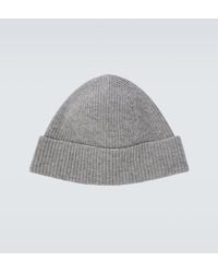 ZEGNA - Ribbed-Knit Cashmere Beanie - Lyst