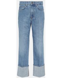 Veronica Beard - Jean Droit Dylan A Taille Haute - Lyst