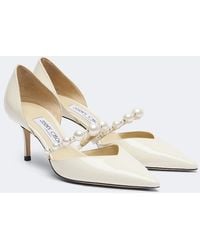 Jimmy Choo - Aurelie Pumps With Crystal Embellishments - Lyst