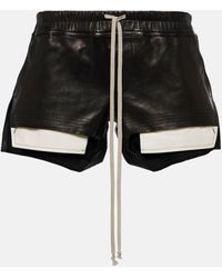 Rick Owens - Leather Boxers - Lyst