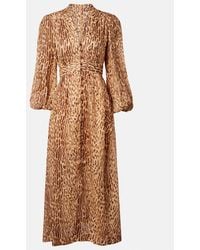 Zimmermann - Cascadian Plunge Dress - Lyst