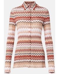 Missoni - Zigzag Lame Shirt - Lyst