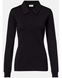 Dries Van Noten - Cotton Jersey Polo Shirt - Lyst