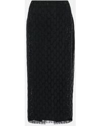 Gucci - Gonna Midi - Lyst