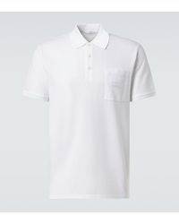 Givenchy - Logo Cotton Pique Polo Shirt - Lyst