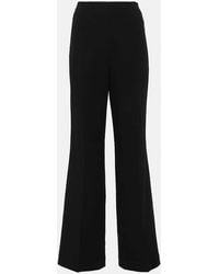 Roland Mouret - High-rise Stretch Cady Straight Pants - Lyst