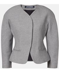 Jacquemus - Ovalo Cotton And Wool Jacket - Lyst