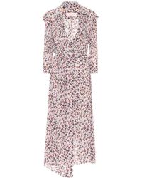 Chloé Abito a portafoglio in georgette - Multicolore