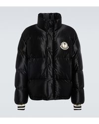 Moncler Genius Palm Angels Billy Nylon Down Jacket in Black for