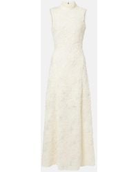 ROTATE BIRGER CHRISTENSEN - Maxikleid Aus Mesh - Lyst