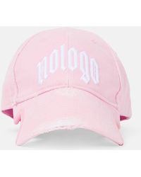 Balenciaga - Nologo Cotton Baseball Cap - Lyst