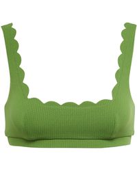 Marysia Swim Top de bikini Palm Springs Mini reversible - Verde