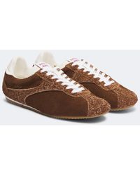 Bottega Veneta - Shot Suede Sneakers - Lyst