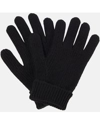 Totême - Ribbed-knit Cashmere Gloves - Lyst