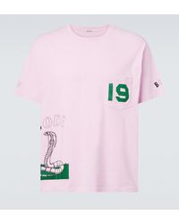 Bode - Cobra Printed Cotton Jersey T-Shirt - Lyst