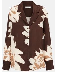 SIR. - Floral Silk Satin Shirt - Lyst