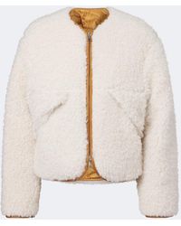 Moncler - Mallero Reversible Teddy Down Jacket - Lyst