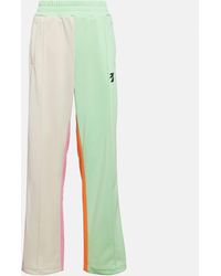 Palm Angels - Pantalon de jogging colour block à logo imprimé - Lyst