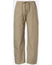 Leset - Kyoto Cotton Wide-Leg Pants - Lyst