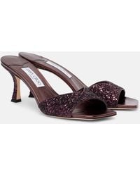 Jimmy Choo - Mules Skye 70 A Paillettes - Lyst