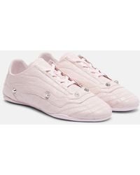 Balenciaga - City Leather Sneakers - Lyst