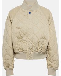 Burberry - Quilted Oversized Bomber Jacket - Lyst