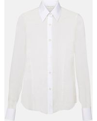 Dries Van Noten - Silk And Cotton Shirt - Lyst