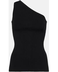 TOTEME - One-Shoulder Jersey Top - Lyst