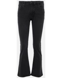 AG Jeans - Jeans Flared Jodi Crop De Tiro Alto - Lyst