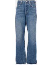Agolde - Jeans Kelly A Vita Alta E Gamba Larga - Lyst