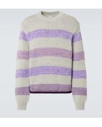 Loewe - Striped Wool Sweater - Lyst