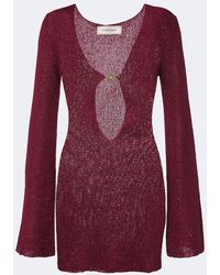 Bananhot - Rey Sequined Knitted Minidress - Lyst